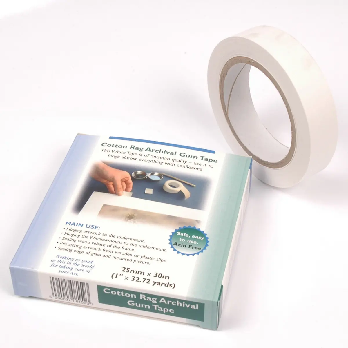 Cotton Rag Archival Gum Paper Tape 1