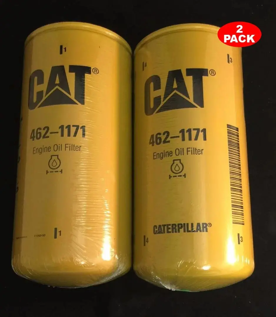 2 Pack Caterpillar 462-1171 Lube Filter | Cat Oem Oil Filter 4621171 1