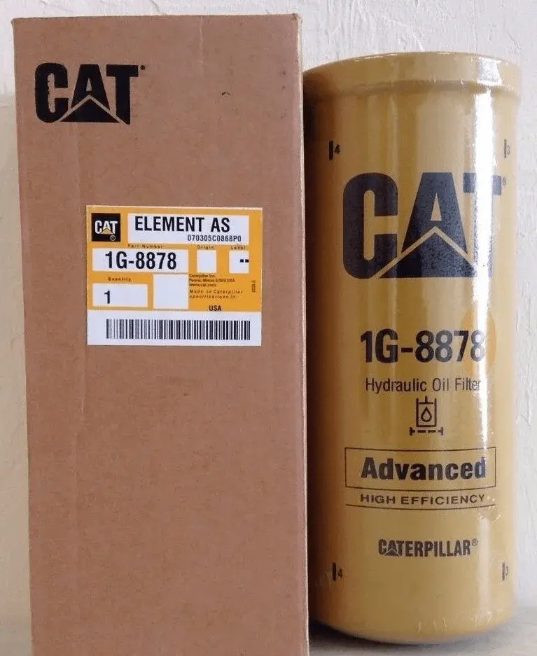 2 Pack Genuine Caterpillar Hydraulic Filters 1G-8878 | Cat Filter 1