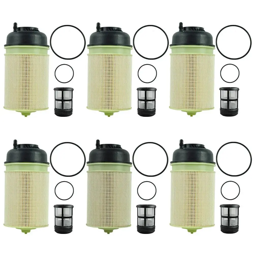 6-Pack A4700903151 Fuel Filters | Fits Detroit Diesel Dd13, Dd15, Freightliner | Pf9908 1