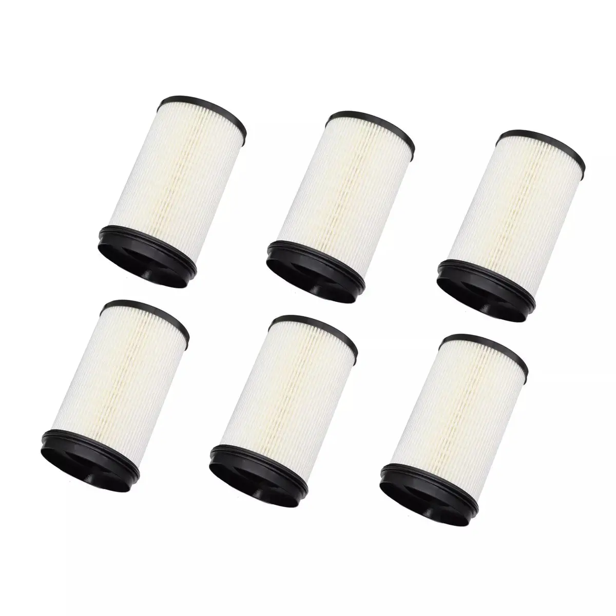 6-Pack Fs20176 Fuel Filter Element For Dd13, Dd15, Dd16 Diesel Engines | Replaces R61709 1