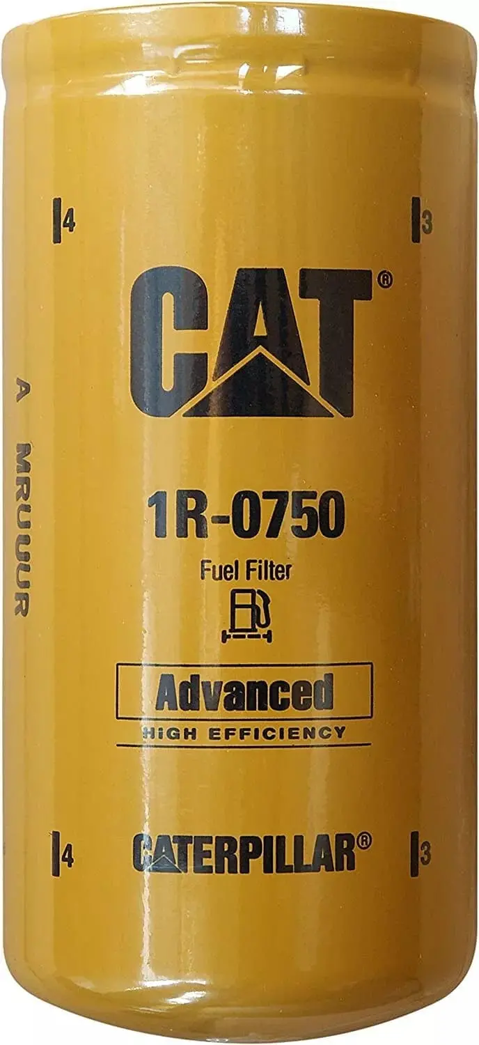 6-Pack Genuine Cat 1R-0750 Fuel Filters | Fits Duramax, Caterpillar Engines | 1R0750 1
