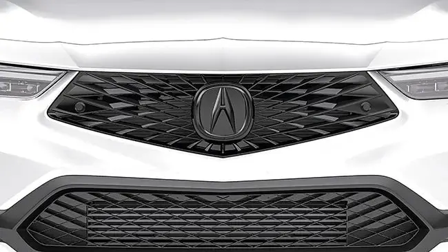 Genuine Acura 2023+ Integra Base (Non-Aspec) Gloss Black Acura Emblem (Front) 1