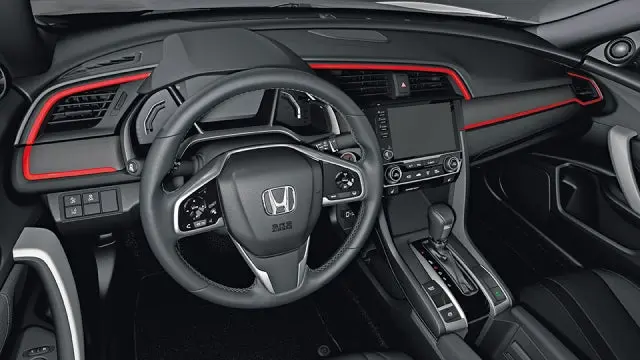 Genuine Honda 2016-2021 Civic Interior Instrument (Dash) Panel Accent 1