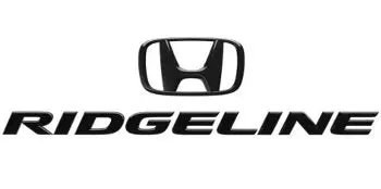 Genuine Honda 2017+ Ridgeline Exterior Emblem Kit, Rear H-Mark & Ridgeline 1