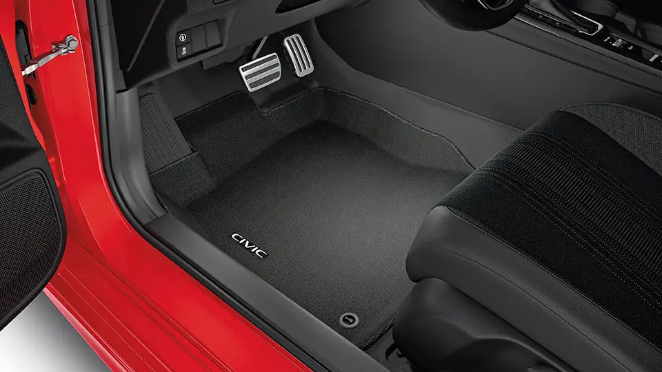 Genuine Honda 2022+ Civic Contoured High-Wall Carpet Floor Mat Set (Civic) 1