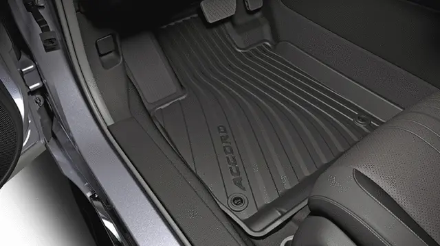 Genuine Honda Accord 2018+ Floor Mats, All-Season - High Wall 1