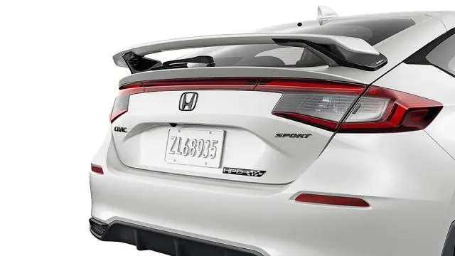 Genuine Honda Civic 2022+ Hatchback Spoiler, Tailgate 1
