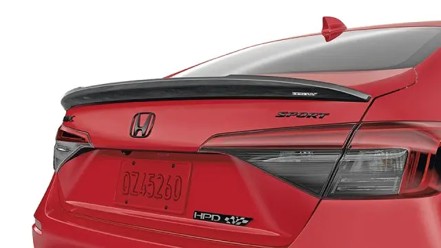 Genuine Honda Civic 2022 Hpd Decklid Spoiler (Lx, Sport, Ex) 1