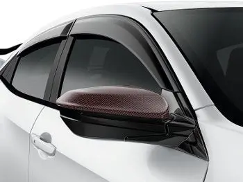 Genuine Honda 2017-2021 Civic Type-R Fk8 Carbon Fiber Mirror Covers 1