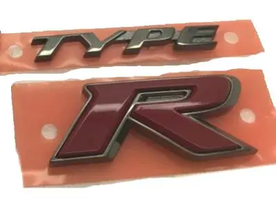 Genuine Honda 2017-2021 Honda Civic Type-R Fk8 "Type-R"  Front Emblem 1