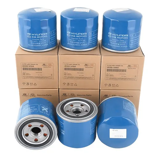Hyundai Kia Oil Filter 2630035505 Oem 6-Pack For 1997-2022 Models 1