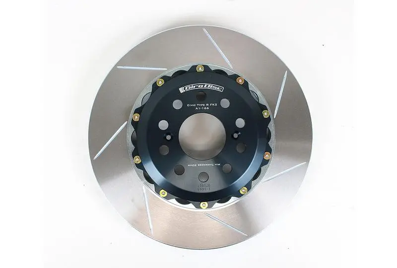 Girodisc 2017-2021 Honda Civic Type-R Fk8 Slotted 2-Piece Front Rotors 1