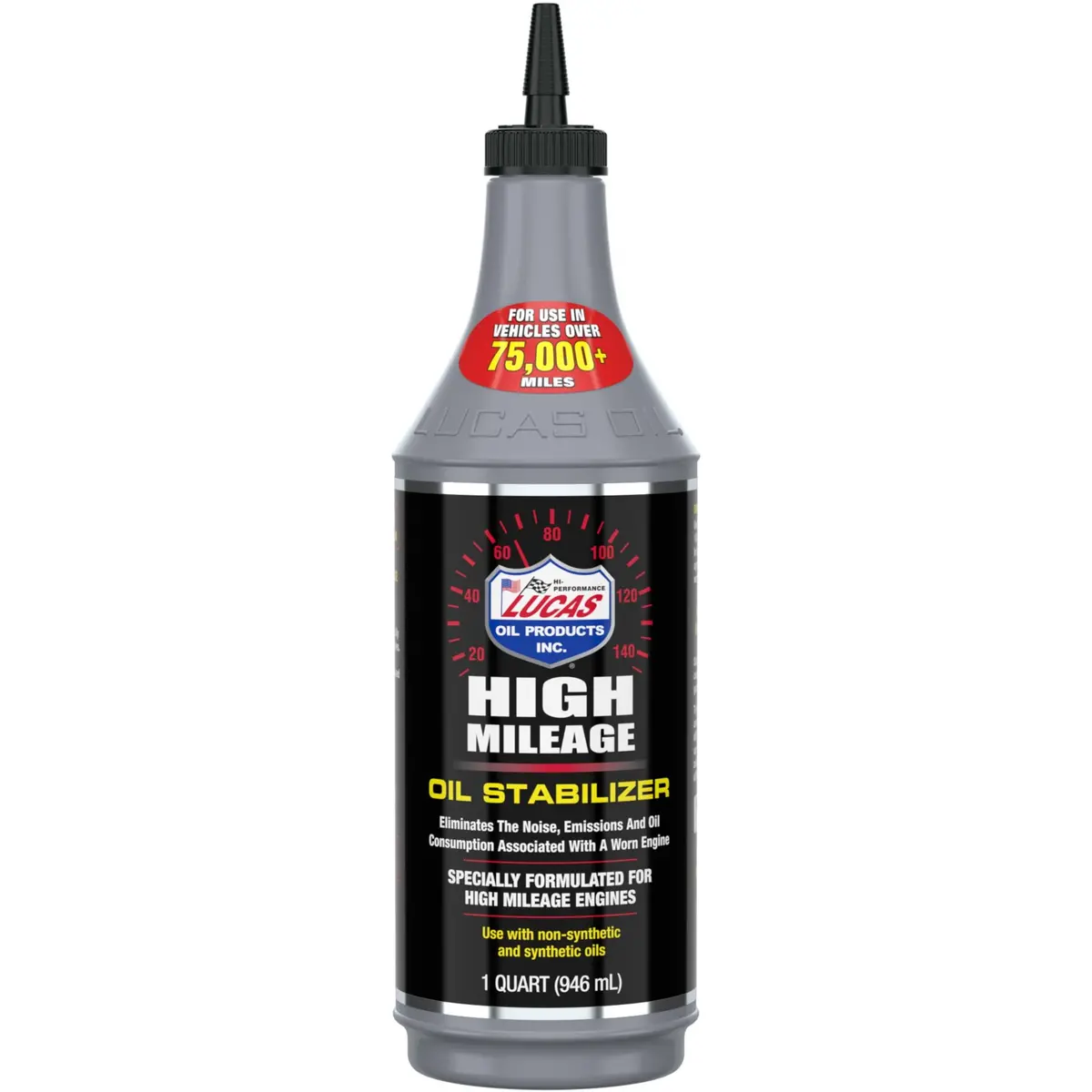 Lucas High Mileage Oil Stabilizer Qt 10118 1
