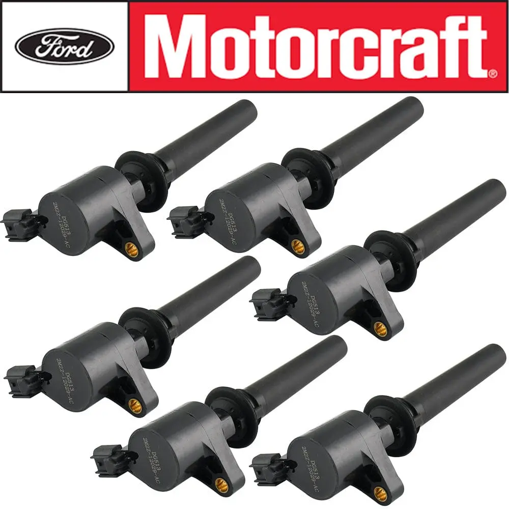 Motorcraft Dg513 Ignition Coil For Ford Escape Freestyle Taurus 2M2z12029ac 6Pcs 1