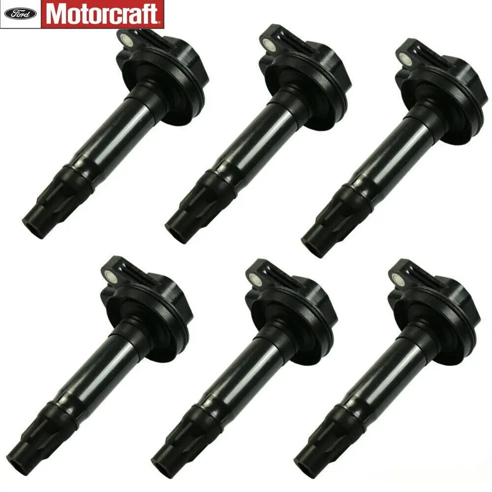 Motorcraft Ignition Coils Uf553 Dg520 For Ford Lincoln Mazda Explorer Edge Fusion 6Pcs 1