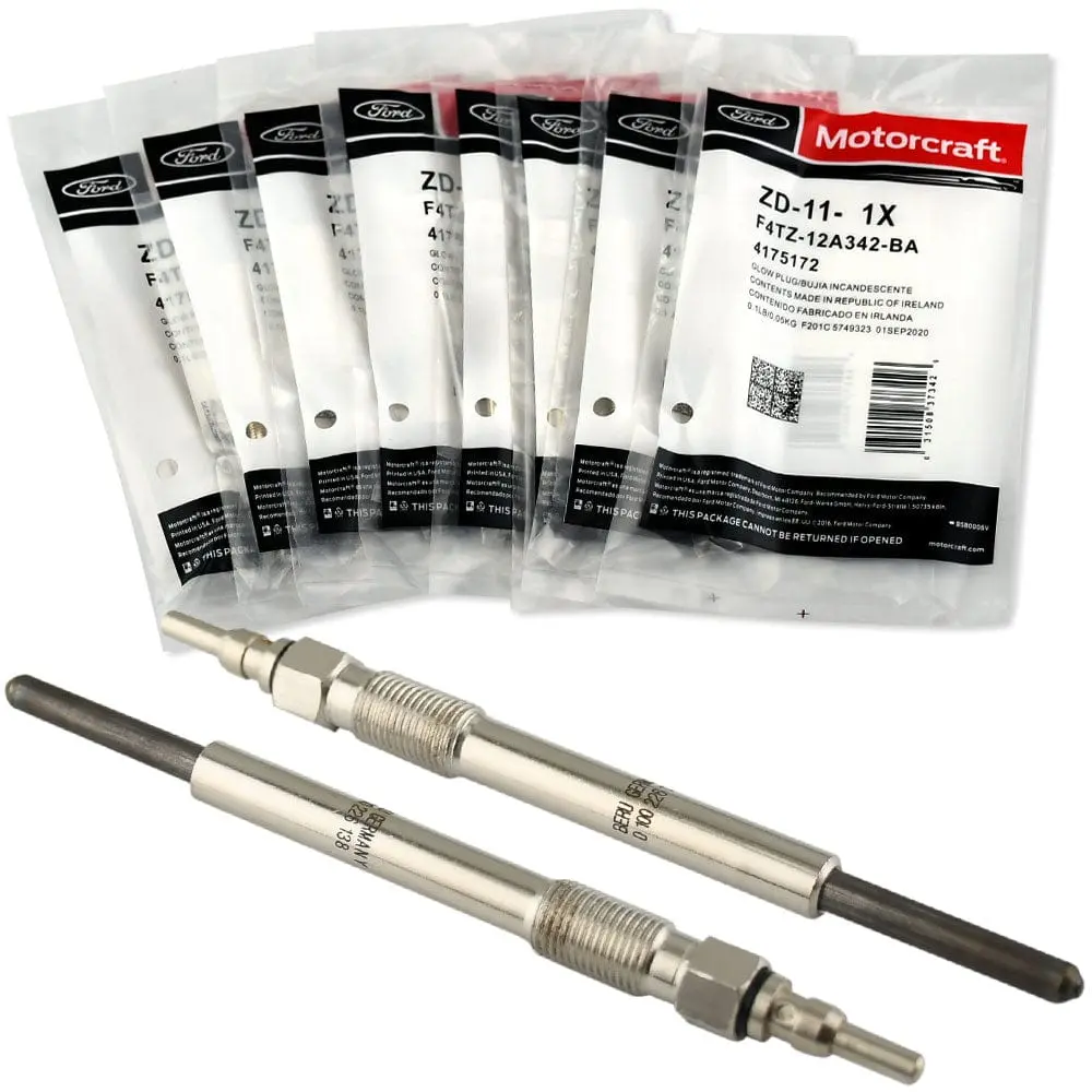 Motorcraft Zd-11 Ignition Glow Plugs Fits For 94-03 7.3L Ford Powerstroke 1
