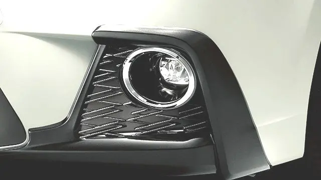 Genuine Lexus Japan 2018-2020 Ct F-Sport Fog Lamp Mesh Bezel Set With Chrome Rings 1