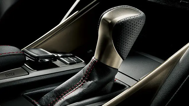 Genuine Lexus Japan 2017-2020 Is F-Sport Punching Leather Shift Knob 2