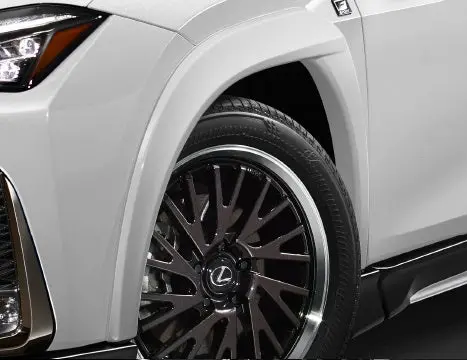 Trd Japan 2019-2025 Lexus Ux Factory Painted Aero Dynamics Wide Fender Kit 9