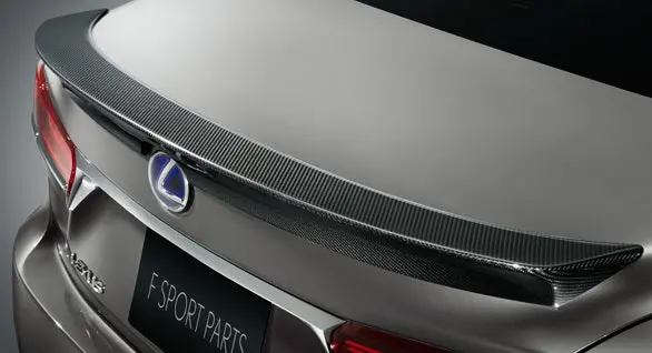 Genuine Lexus Japan 2018-2025 Ls 500/500H Cfrp Carbon Fiber Rear Spoiler Kit 1