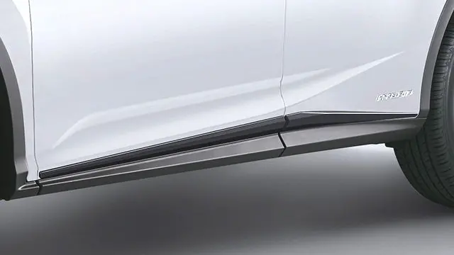 Genuine Lexus Japan 2016-2022 Rx/Rx-L Piano Black Body-Side Moldings 1