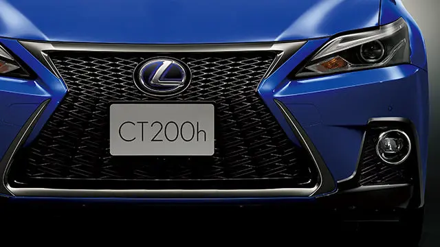 Genuine Lexus Japan 2014-2020 Ct F-Sport Front Grille Upper Black Chrome Garnish 1