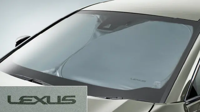 Genuine Lexus Japan 2019-2025 Ux Front Sunshade With Lexus Logo 1
