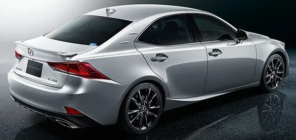 Genuine Lexus Japan 2014-2016 Is Factory Painted Rear Aero-Stabilizing Fin Set 3