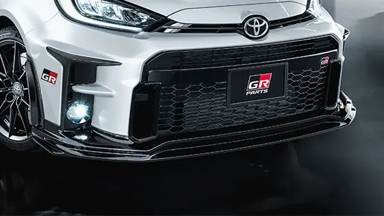 Genuine Toyota Japan 2020-2023 Gr Yaris Front Spoiler 3Pcs Kit With Rear Spoiler Extension 1