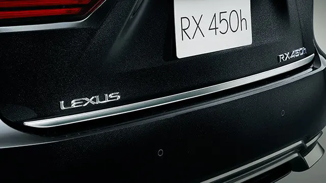 Genuine Lexus Japan 2016-2022 Rx/Rx-L Chrome Rear Lower Trunk Garnish 1