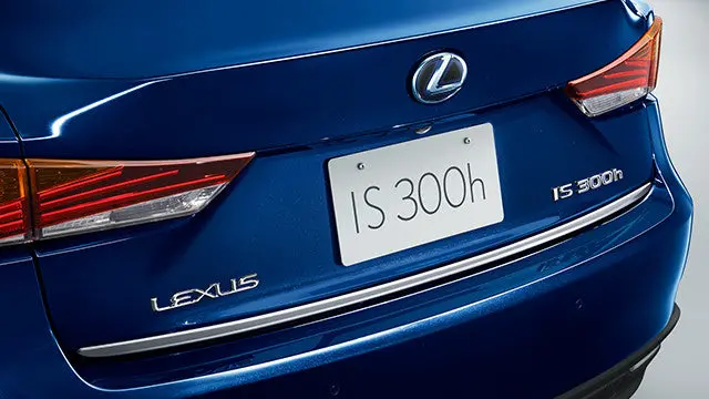 Genuine Lexus Japan 2017-2020 Is Chrome Rear Trunk Garnish 1