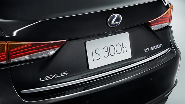 Genuine Lexus Japan 2017-2020 Is Chrome Rear Trunk Garnish 4