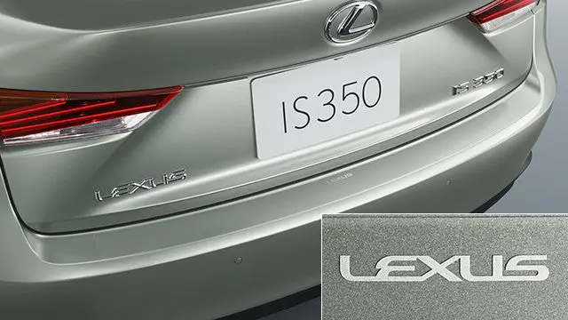 Genuine Lexus Japan 2017-2020 Is Rear Bumper Protection Film 1