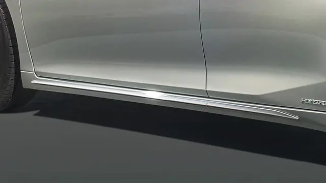 Genuine Lexus Japan 2019-2025 Es Premium Chrome Body-Side Lower Moldings 1