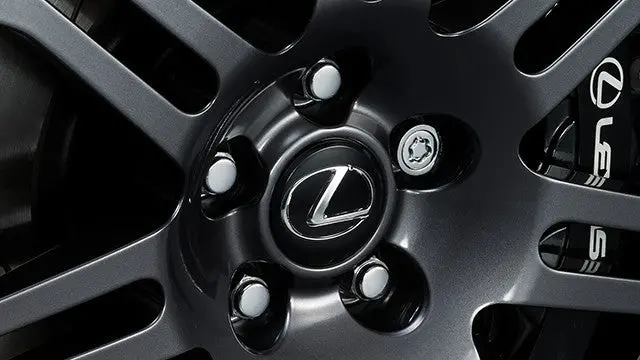 Genuine Lexus Japan 2015-2022 Rc-F Premium Wheel Locks Set (Silver) 1