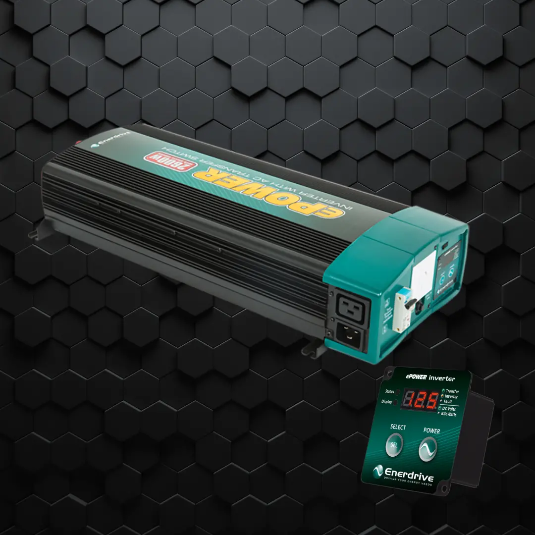 Enerdrive | Epower 2600W | 12V Pure Sine Wave Inverter | En1226s-X 1