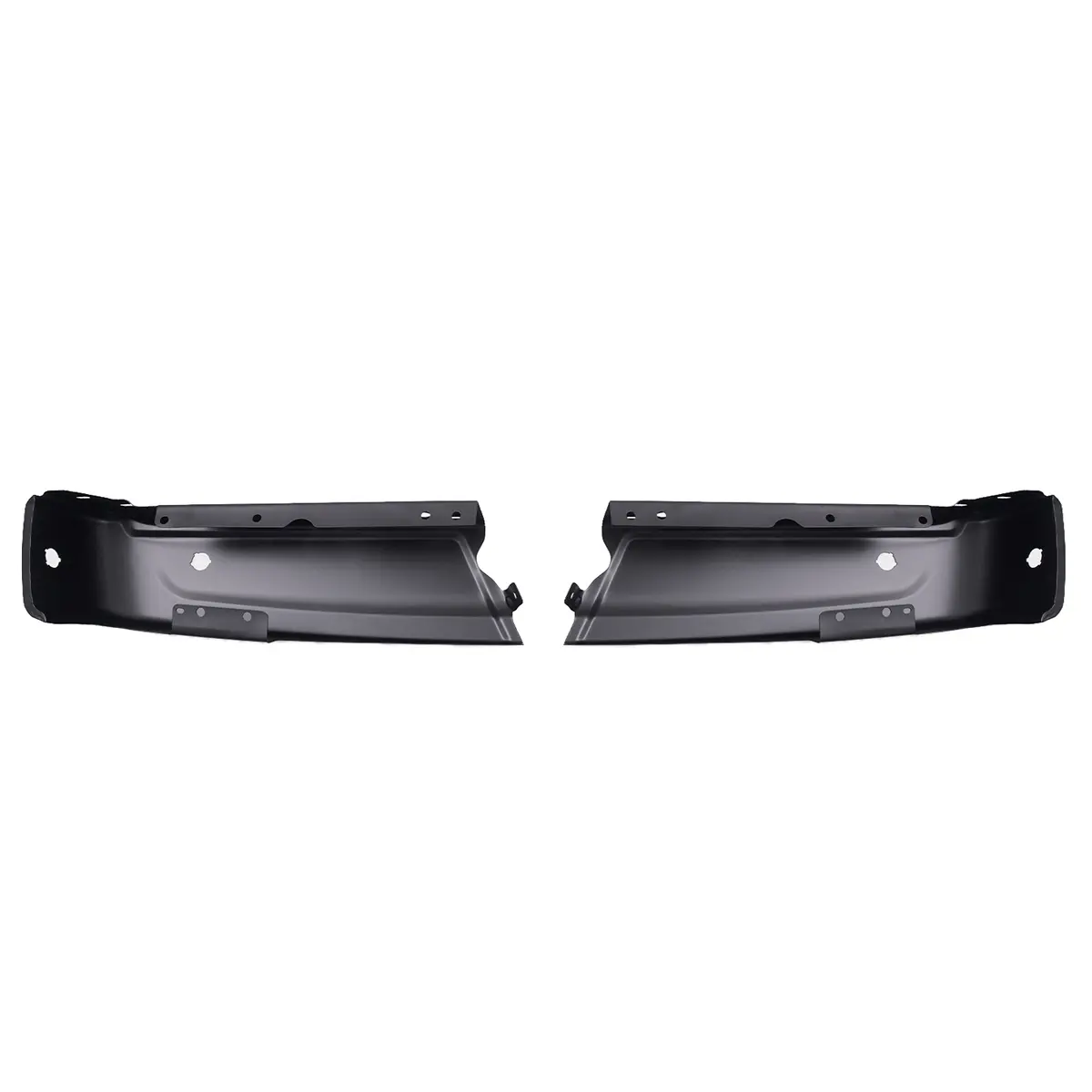 Left And Right Paintable Rear Bumper End Set Fit For Ford F-150 2021 2022 2023 1