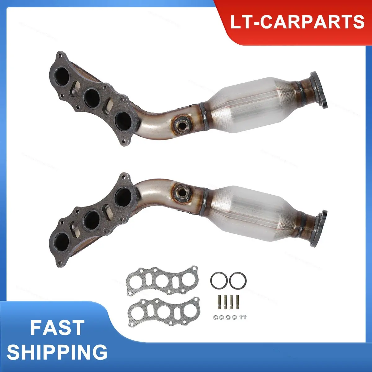 Lh & Rh Catalytic Converter Fit For Toyota Fj Cruiser 4Runner Tacoma 4.0L 03-11 1