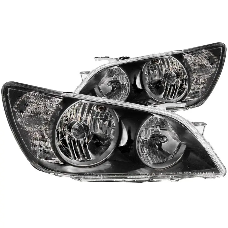 Anzo 01-05 Lexus Is300 Crystal Headlights Black - 121210 1