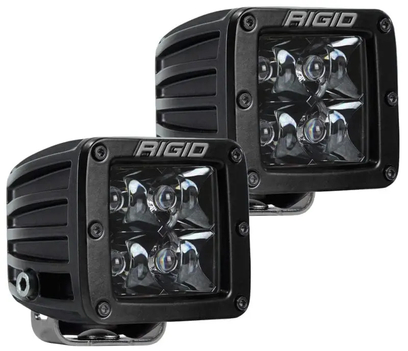 Rigid Industries D-Series Midnight Edition - Spot - Set Of - 202213Blk 1