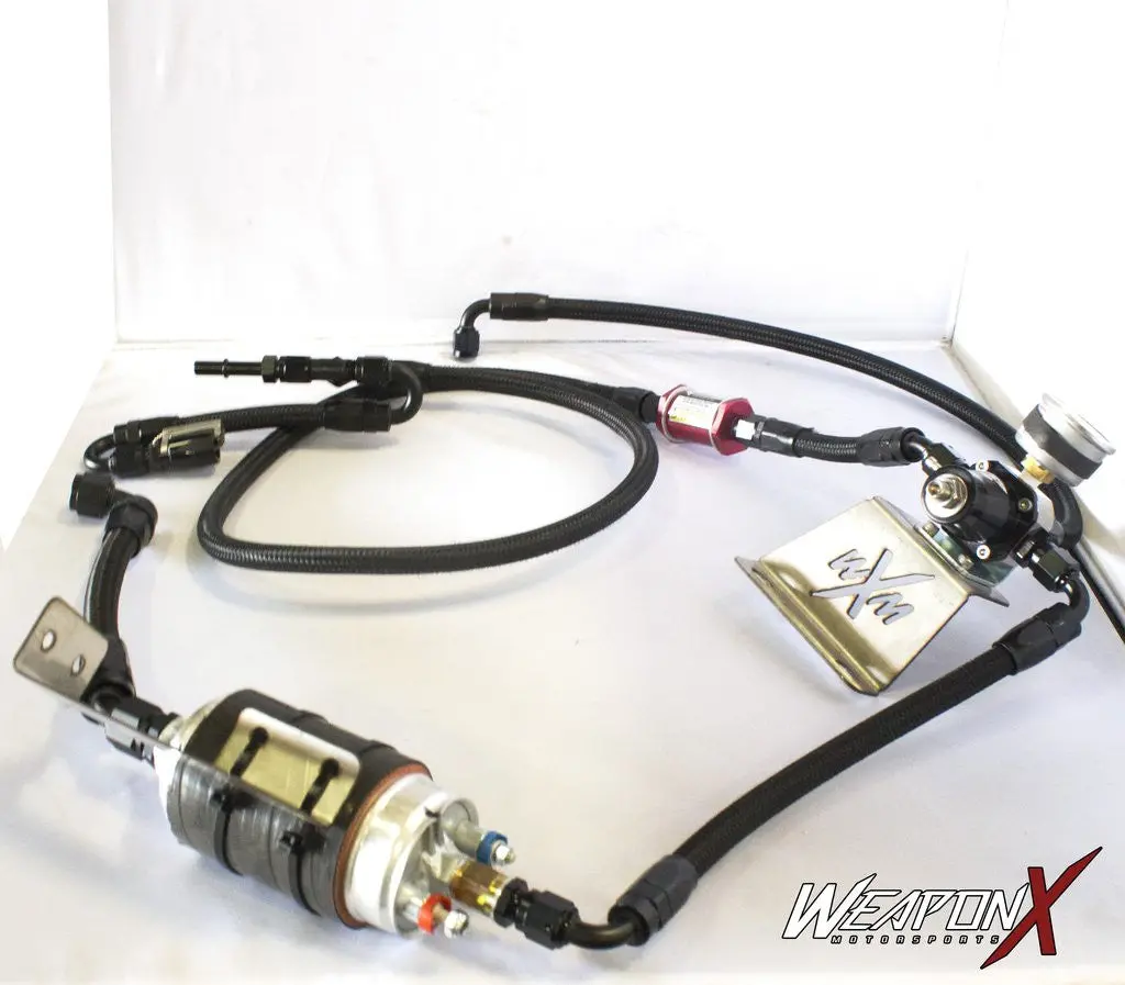 Wxm Fuel Line Pump Kit With Return And Flex Sensor 1