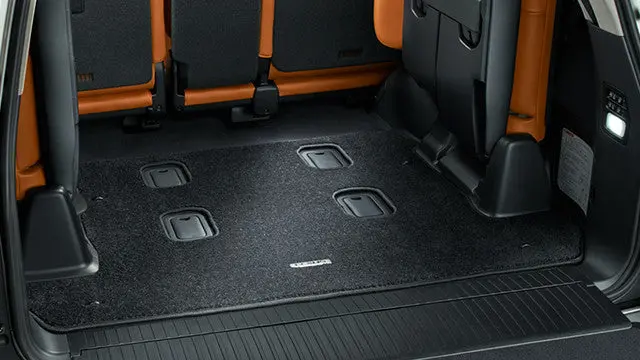 Genuine Lexus Japan 2013-2021 Lx 570 Premium Luggage Mat (With Third-Row Seats) 1
