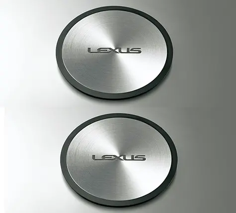 Genuine Lexus Japan 2013-2017 Ls 460/600H Aluminium Cup Holder Plate Set 1