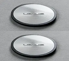 Genuine Lexus Japan 2016-2022 Rx/Rx-L Aluminum Cup Holder Plate Set 5