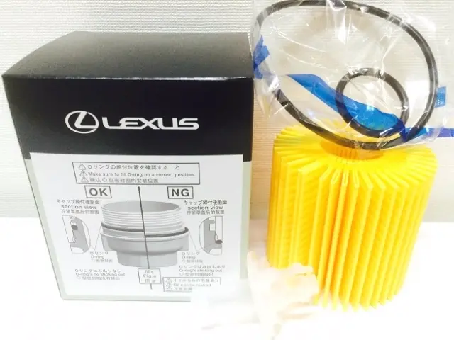 Genuine Lexus Japan 2014-2016 Is Oil Filter Element Kit 1