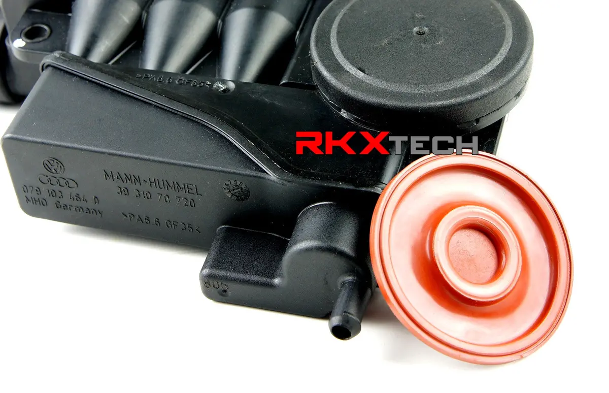 Rkx Vw & Audi 4.2L, 5.2L, 6.0L Pcv Valve Assembly Diaphragm 1