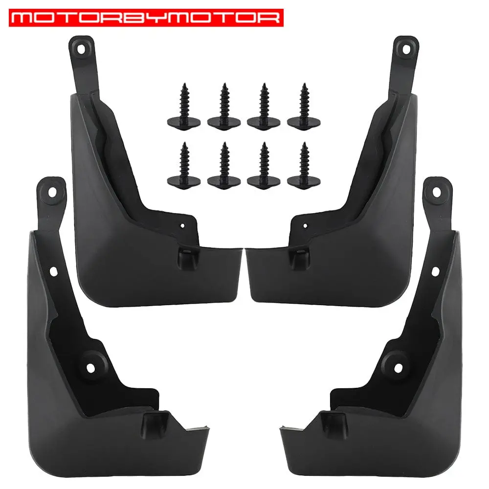 Molded Mud Flaps | 2019–2025 Toyota Rav4 Front Rear Splash Guards 1
