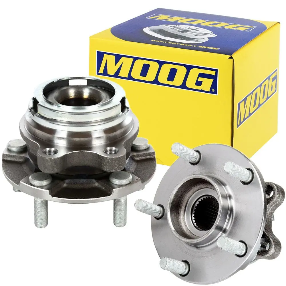 Moog 513306 Front Left Wheel Hub Bearing Assembly 2009-15 Nissan Murano 2011 Quest-2Pcs 1