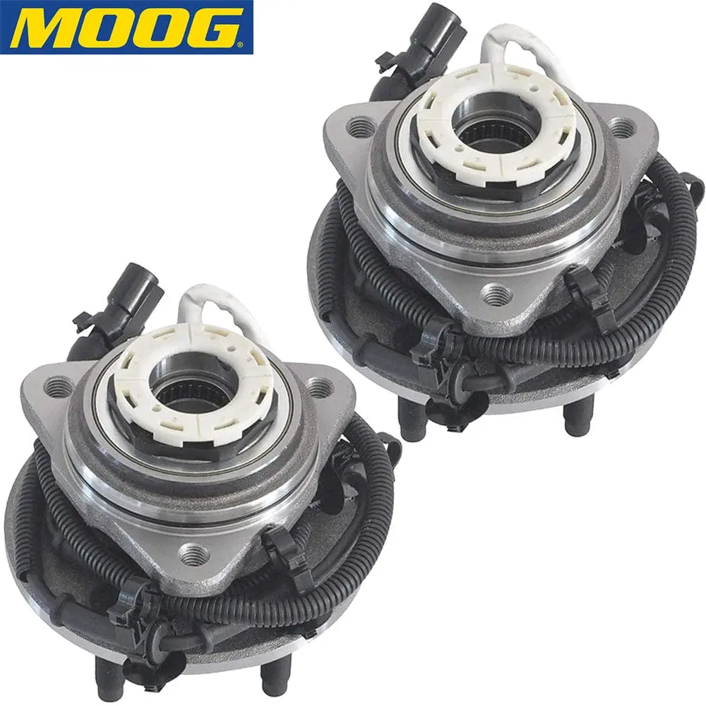 Moog 515027 Front Wheel Bearing Hub Assembly Fits Ford Ranger Mazda B4000 W/Abs-2Pcs 2